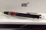 Replica Mont Blanc Starwalker Urban Ballpoint Pen Sliver Clip Black Resin Barrel